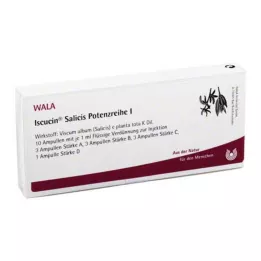 ISCUCIN salicis potences I sērijas ampulas, 10X1 ml