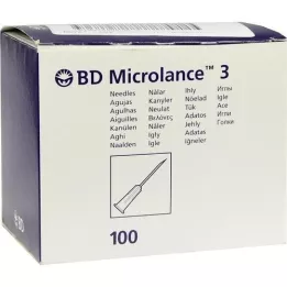 BD MICROLANCE Kanula 26 G 1/2 Insul.0,45x13 mm, 100 gab