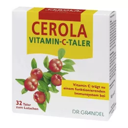 CEROLA Vitamīns C Taler Grandel, 32 gab