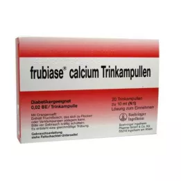 FRUBIASE CALCIUM T Dzeramās ampulas, 20 gab