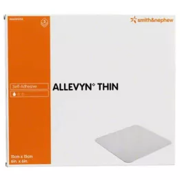 ALLEVYN Plāns 15x15 cm plāns brūču pārsējs, 3 gab