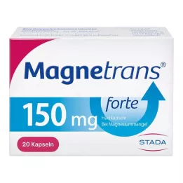 MAGNETRANS forte 150 mg cietās kapsulas, 20 gab