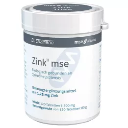ZINK II MSE 1,25 mg tabletes, 120 gab