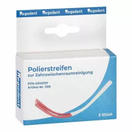 POLIERSTREIFEN starpzobu tīrīšanai, 5 gab