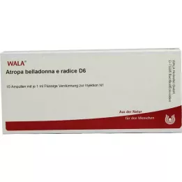 ATROPA belladonna e Radix D 6 ampulas, 10X1 ml