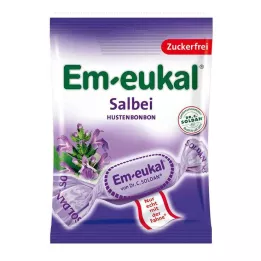 EM-EUKAL Salvijas konfektes bez cukura, 75 g