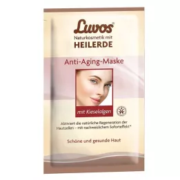 LUVOS Dabiskā kosmētika ar ārstniecisko mālu pretnovecošanās masku, 2X7,5 ml