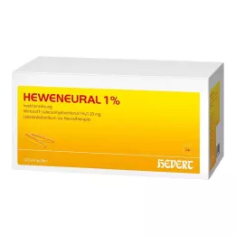 HEWENEURAL 1% ampulas, 100X2 ml
