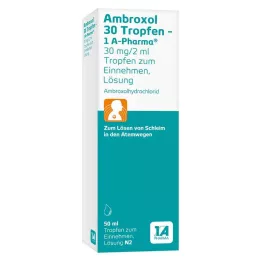 AMBROXOL 30 pilieni-1A Pharma, 50 ml