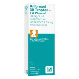 AMBROXOL 30 pilieni-1A Pharma, 100 ml
