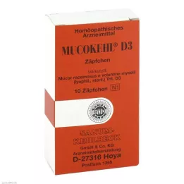 MUCOKEHL Svecītes D 3, 10 gab