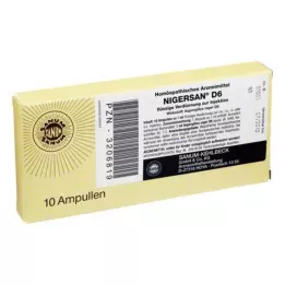 NIGERSAN D 6 ampulas, 10X1 ml