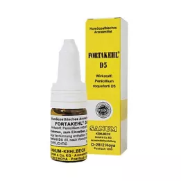 FORTAKEHL D 5 pilieni, 10X10 ml