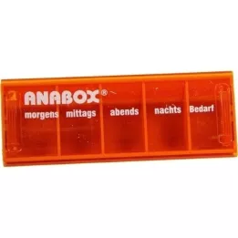 ANABOX Dienas kaste oranža, 1 gab