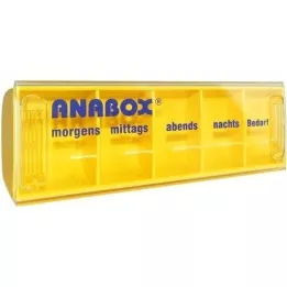 ANABOX Dienas kaste, dažādas krāsas, 1 gab