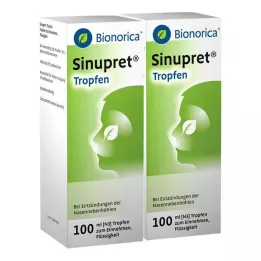 SINUPRET Pilieni, 2X100 ml