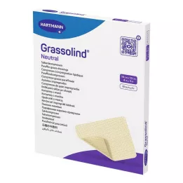 GRASSOLIND Ziedes kompreses 10x10 cm sterilas, 10 gab