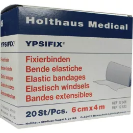 FIXIERBINDE Ypsifix gumija 6 cmx4 m brīva, 20 gab