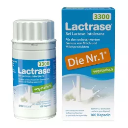 LACTRASE veģetārs 3300 kapsulas, 100 gab