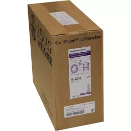 AQUA BIDEST Plastmasa, 6X1000 ml