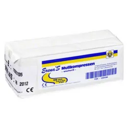 Erena nesterila marles komprese 5x5, 100 gab