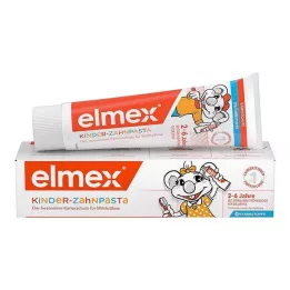 ELMEX Bērnu zobu pastas salokāmā kastīte, 50 ml