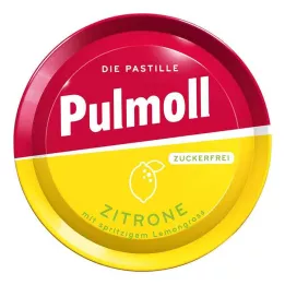 PULMOLL Citronu konfektes bez cukura, 50 g