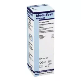 MEDI-TEST Glikozes teststrēmeles, 50 gab
