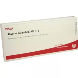 THYMUS GLANDULA GL D 12 ampulas, 10X1 ml