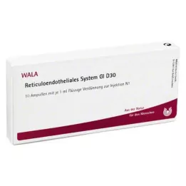 RETICULOENDOTHELIALES Sistēma GL D 30 ampulas, 10X1 ml