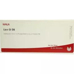 LIEN GL D 8 ampulas, 10X1 ml