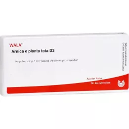 ARNICA E Planta tota D 3 ampulas, 10X1 ml