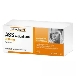 ASS-ratiopharm 300 mg tabletes, 50 gab