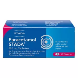 PARACETAMOL STADA 500 mg tabletes, 10 gab