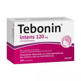 TEBONIN intens 120 mg apvalkotās tabletes, 200 gab