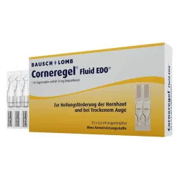 CORNEREGEL Šķidrums EDO Acu pilieni, 10X0,6 ml