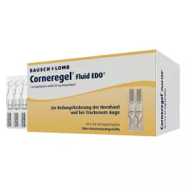 CORNEREGEL Šķidrums EDO Acu pilieni, 60X0,6 ml