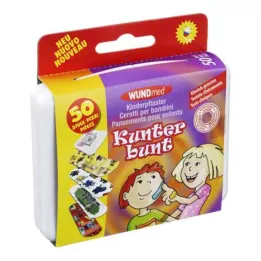 KINDERPFLASTER Krāsains, 50 gab