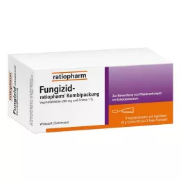 FUNGIZID-ratiopharm 3 Vag.-Tbl.+ 20g krējums, 1 P