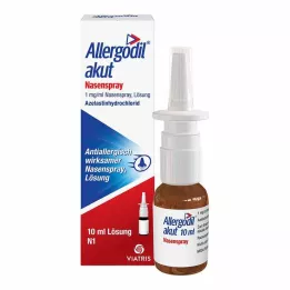 ALLERGODIL akūts deguna aerosols, 10 ml