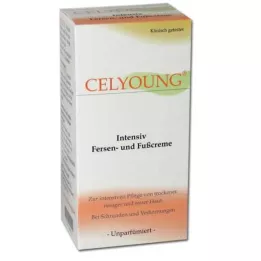CELYOUNG Intensīvs krēms papēžiem un pēdām, 100 ml