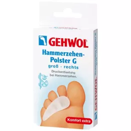 GEHWOL Polymer Gel Hammer Toe Pad G pa labi, 1 gab