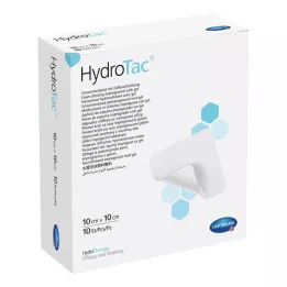 HYDROTAC Putu pārsējs 10x10 cm sterils, 10 gab