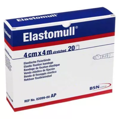 ELASTOMULL 4 cmx4 m elast.Fixierb.2099, 20 gab ELASTOMULL 4 cmx4 m elast.Fixierb.2099, 20 gab