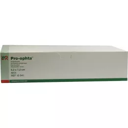 PRO-OPHTA Spilvens 6,2x7,2 cm nesterils, 50 gab