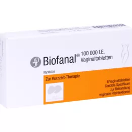 BIOFANAL Vaginālās tabletes, 6 gab