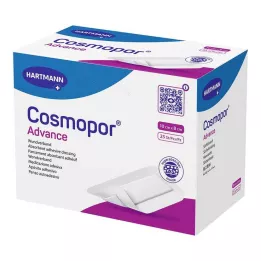 COSMOPOR Iepriekšējais brūču pārsējs 8x10 cm, 25 gab