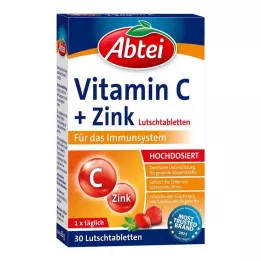 ABTEI C vitamīns plus cinka losēnas, 30 gab