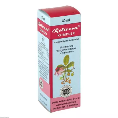 RELIVORA Kompleksie pilieni, 30 ml RELIVORA Kompleksie pilieni, 30 ml