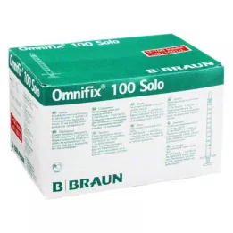 OMNIFIX Insulīna šļirce 1 ml priekš U100, 100 gab